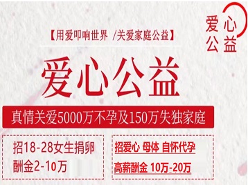 南宁市捐卵助孕生子 爱心志愿者招募